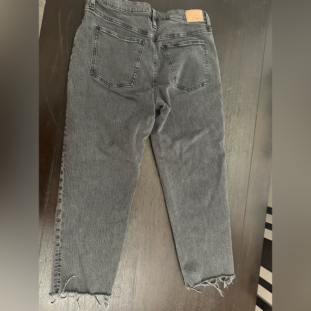 Black Distressed Jeans - Picture 2 of 8
